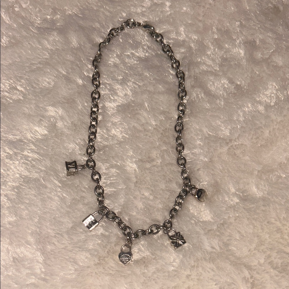 vintage charm necklace
